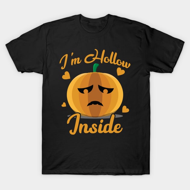 I'm Hollow Inside - DIY Halloween Costume T-Shirt by SiGo